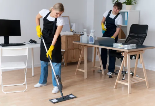 Nettoyage de bureau professionnel à Portieux