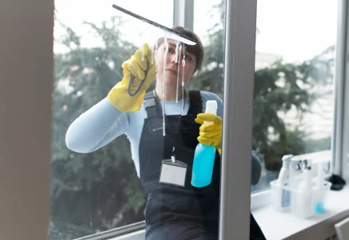 Nettoyage de vitres intérieures et extérieures à Portieux